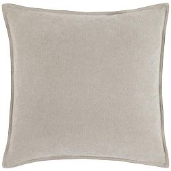 Dekoračný Vankúš Nathi, 45/45cm, Sivohnedá