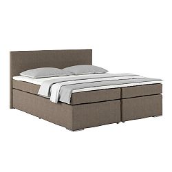 Posteľ Boxspring Nero, 180x200, Bahenná Hnedá