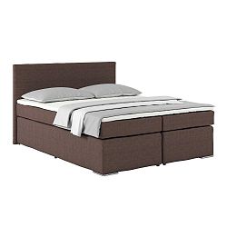 Posteľ Boxspring Nero Pl: 160/200cm, Bahenná Hnedá