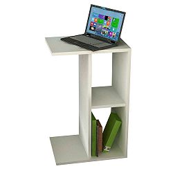 Prístavný Stolík Nachto-Stand Biely
