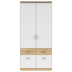 Skriňa Brando 91cm Dekor Dub Artisan/biela Matná