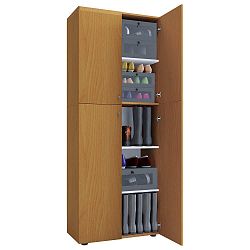 Skrinka Na Topánky Lona Š: 70cm Dekor Buk