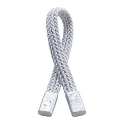 Spona Na Záves Braid, 38cm, Biela