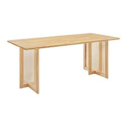 Stôl Z Masívu Jaseňa Novara 180x90 Cm