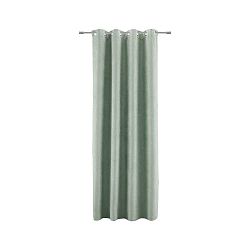 Záves S Krúžkami Velours, 140/245cm, Zelená