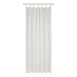 Záves S Pútkami Lights, 140/245cm, Biela