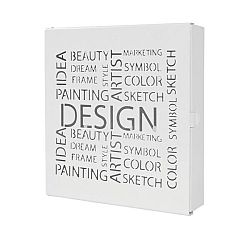Box Na Kľúče Design Biela