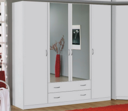 Case, 181 cm,biela / biela