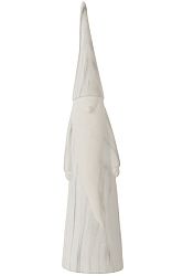 Figurína Vianočná postavička (10x9x43cm) (Biela)
