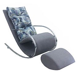 Hojdacie kreslo Roger (sivá)