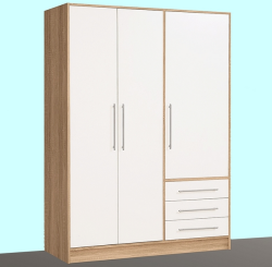 Jupiter, 145 cm, dub sonoma/biela