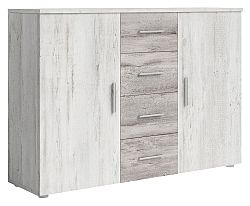 Komoda Verwood Typ 26 (canyon svetlá + tmavá)