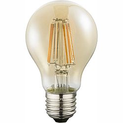 LED žiarovka Led bulb 10582A (nikel + jantár)