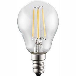 LED žiarovka Led bulb 10585 (nikel + priehľadná)