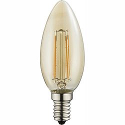 LED žiarovka Led bulb 10588A (nikel + jantár)