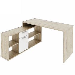 PC stolík Noe new (dub san remo + biela)
