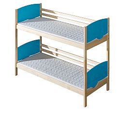 Poschodová posteľ 80 cm Tini (s roštami)