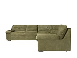 Rohová sedačka BRW Cayo 2F.E.2BK (zelená) (P)