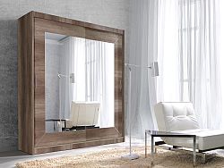 Šatníková skriňa Alva Typ 17 (country grey)
