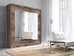 Šatníková skriňa Alva Typ 18 (country grey)