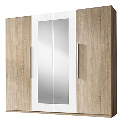 Šatníková skriňa Verwood Typ 20 (sonoma + biela)