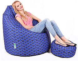 Sedací vak Sang XXXXL (podnožka ZADARMO) (TD 285)