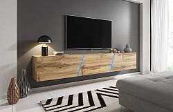 TV stolík/skrinka Slant 240 (dub wotan)