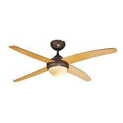 Ventilátor Lizz 03385G (imitácia hrdze + opál)