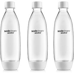 Náhradná fľaša Fastplus Sodastream SOURCE/PLAY TRIPACK 1l (biela) (3ks)