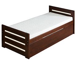 Rozkladacia posteľ 90 cm Davon (s roštami a úl. priestorom)