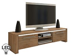 TV stolík/skrinka Helix (sonoma svetlá)