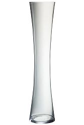 Váza Veľká (22x22x100cm) (Priehľadná)